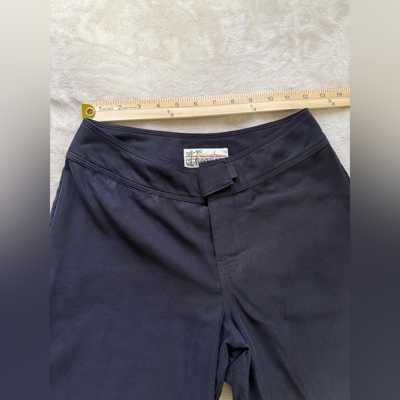 PATAGONIA Pataloha Pants Womens size‎ 2 Black Kokawe Capri - Picture 4 of 8